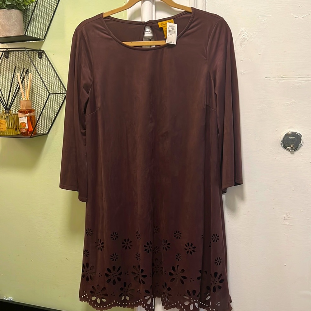 👗👗2 for $20👗👗Wrangler Dress L Brown